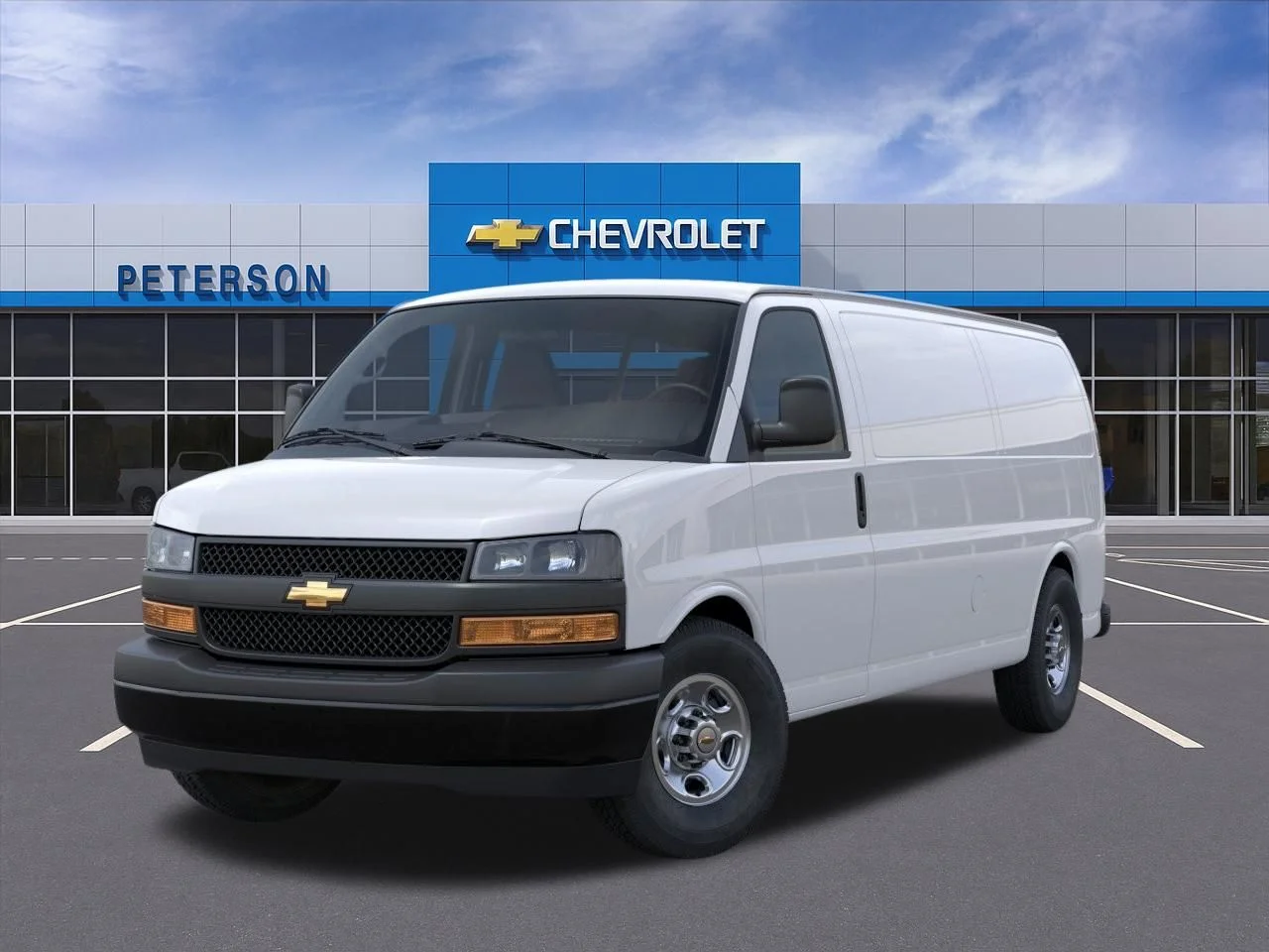 New 2026 White Chevrolet Work Van image 8
