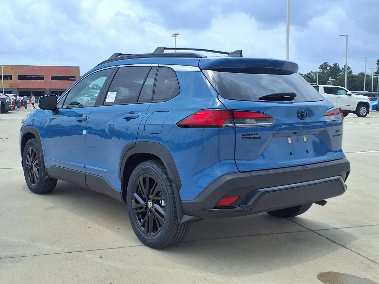 New 2026 Blue Toyota Hybrid XSE image 2