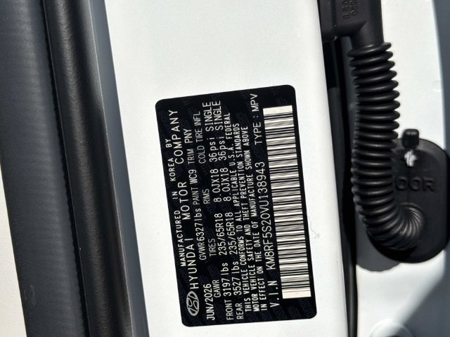 New 2027 Creamy White Pearl Hyundai SE FWD image 31