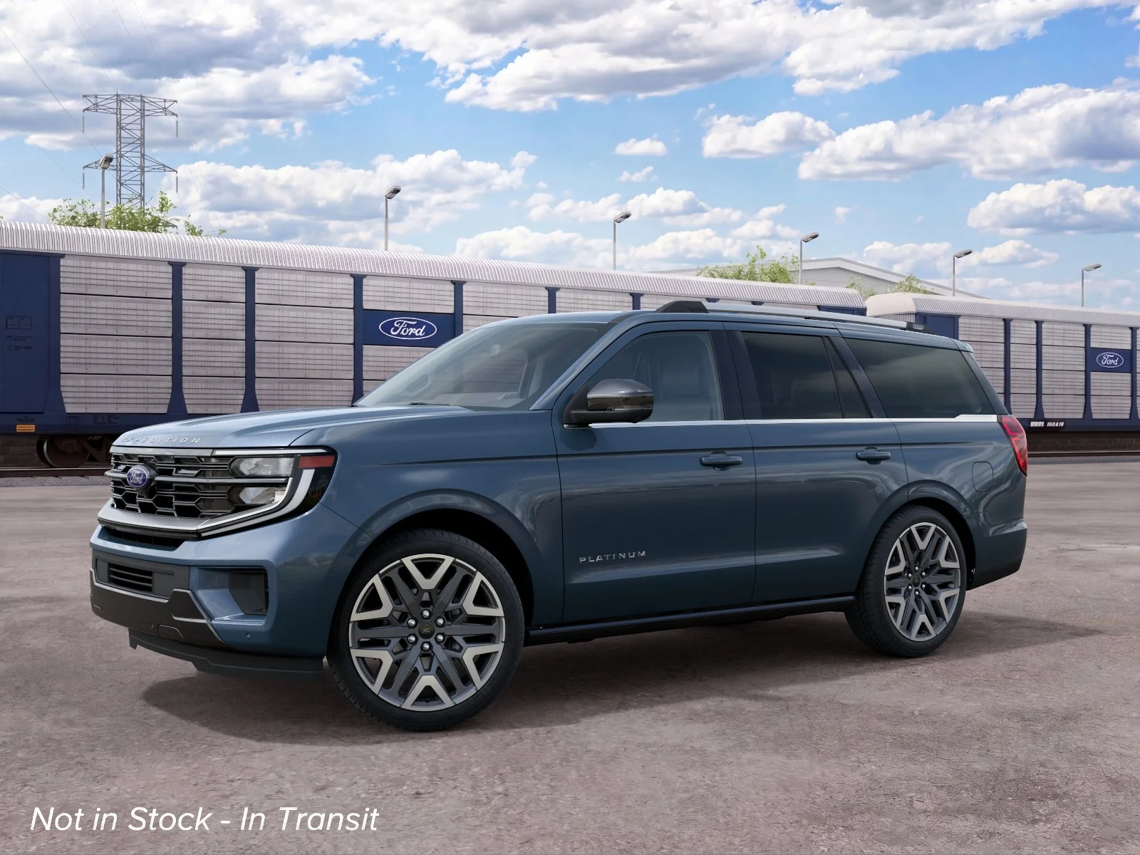 New 2027 Nocturnal Blue Metallic Ford Platinum image 1
