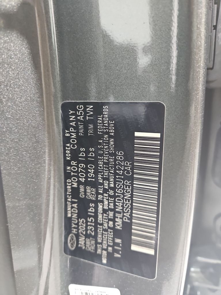 Certified Used 2025 Gray Hyundai Limited image 32