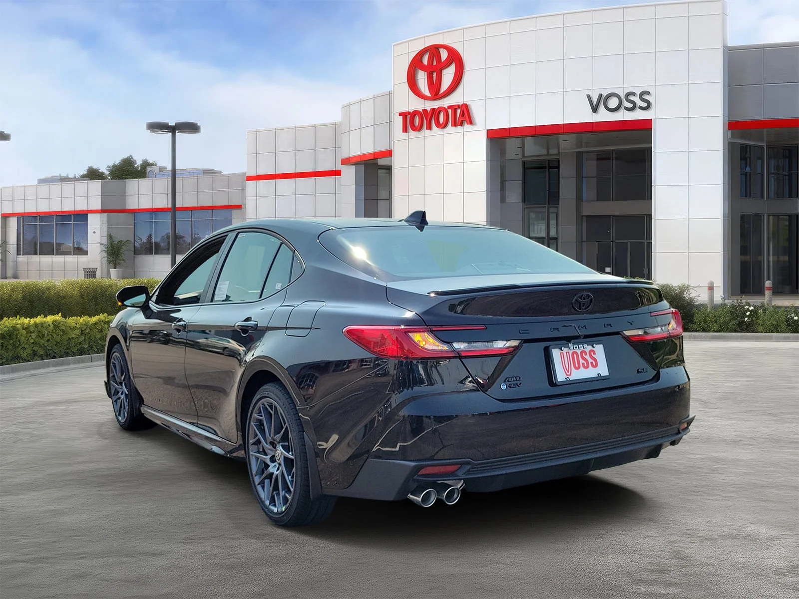 New 2026 Midnight Black Metallic Toyota SE image 3