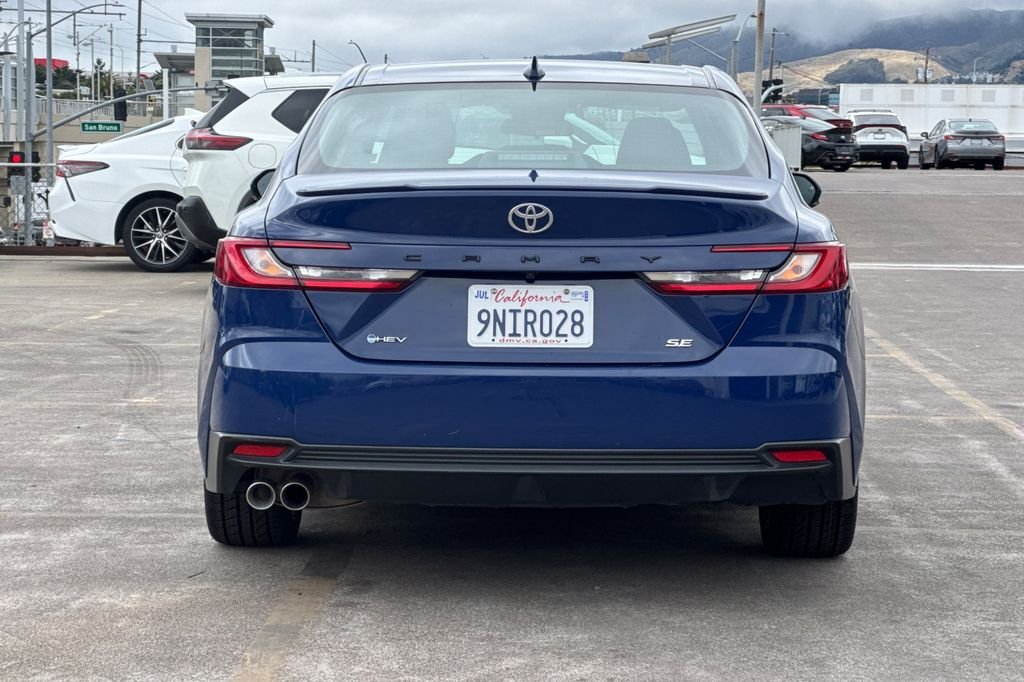 Used 2025 Blue Toyota SE image 5