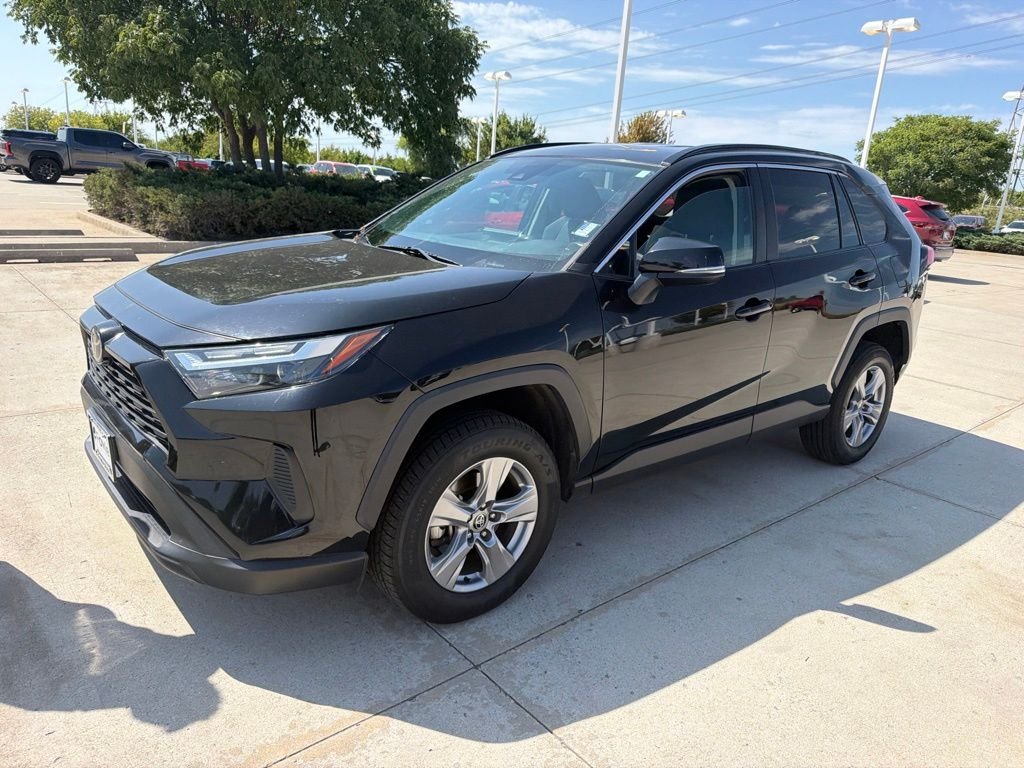 Used 2022 Black Toyota XLE image 1