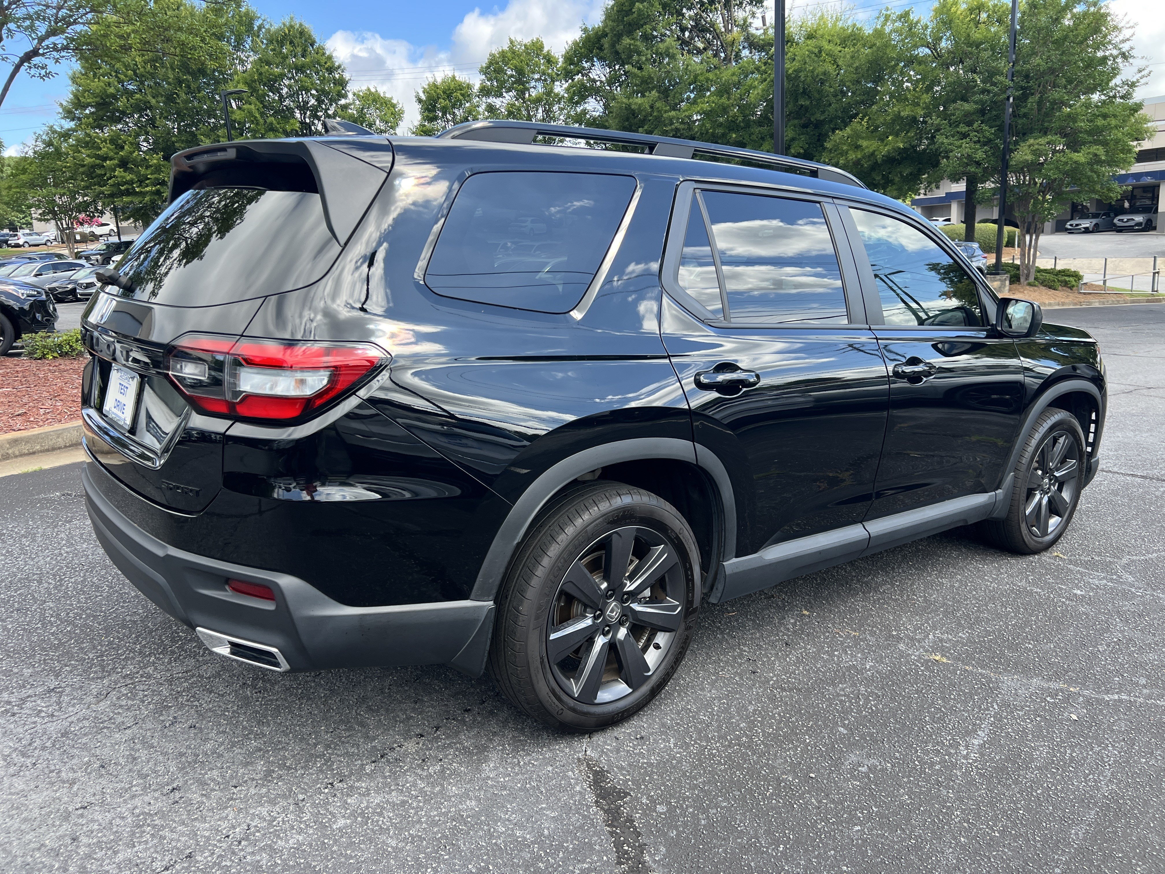 Used 2025 Crystal Black Pearl Honda Sport image 5