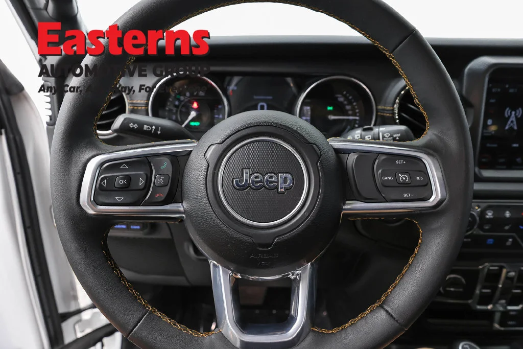Used 2023 White Jeep Sahara 4xe image 10