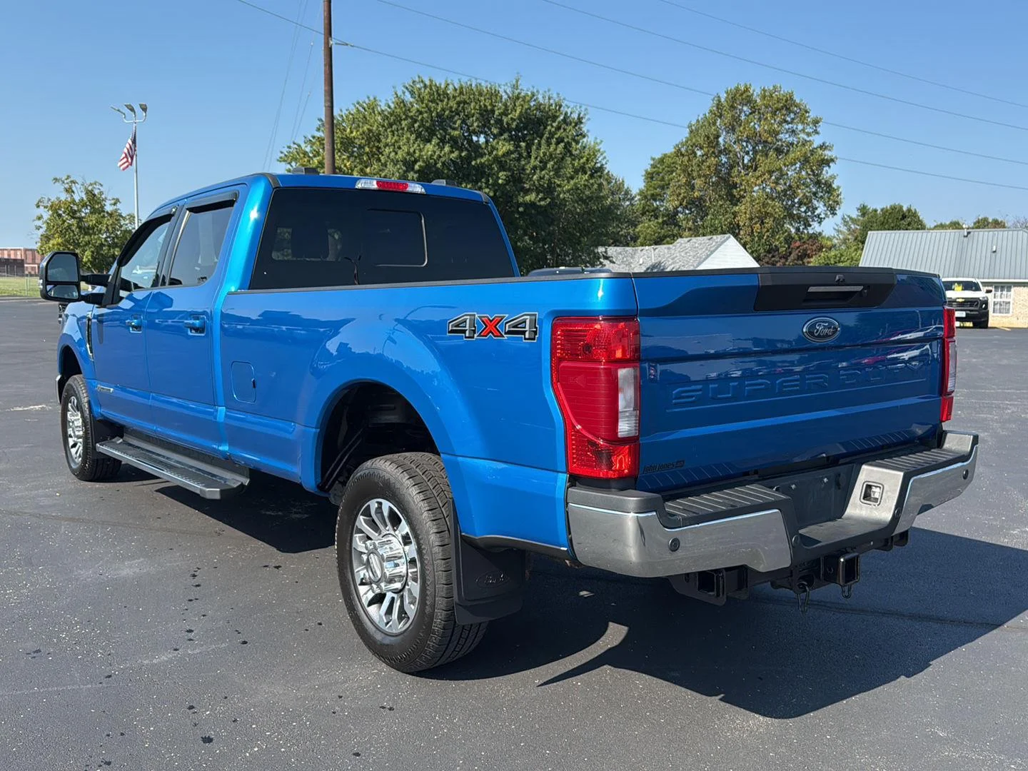 Used 2021 Velocity Blue Metallic Ford LARIAT image 19