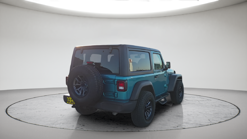 Used 2024 Blue Jeep Sport image 7