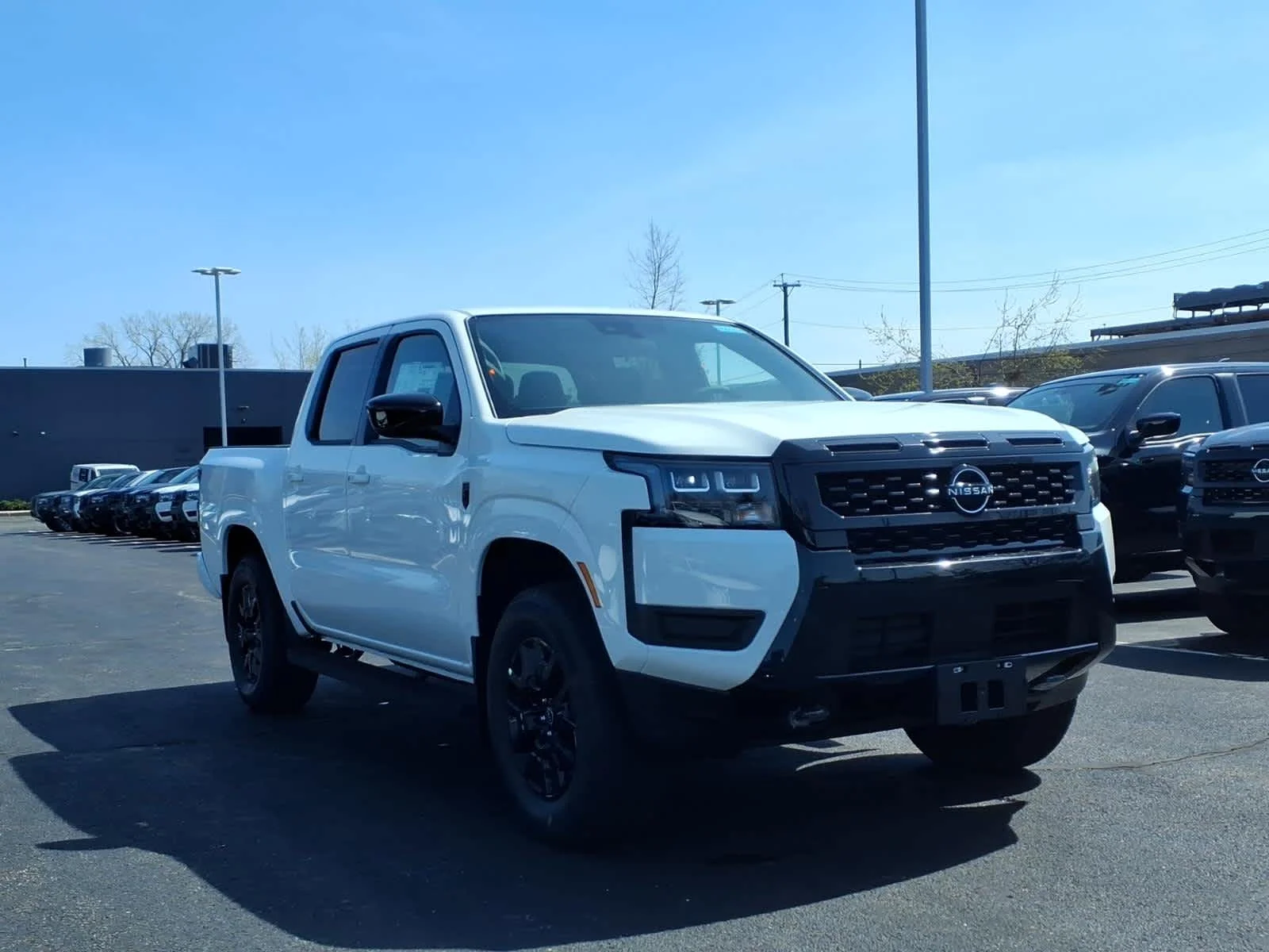 New 2026 Glacier White Nissan SV image 2