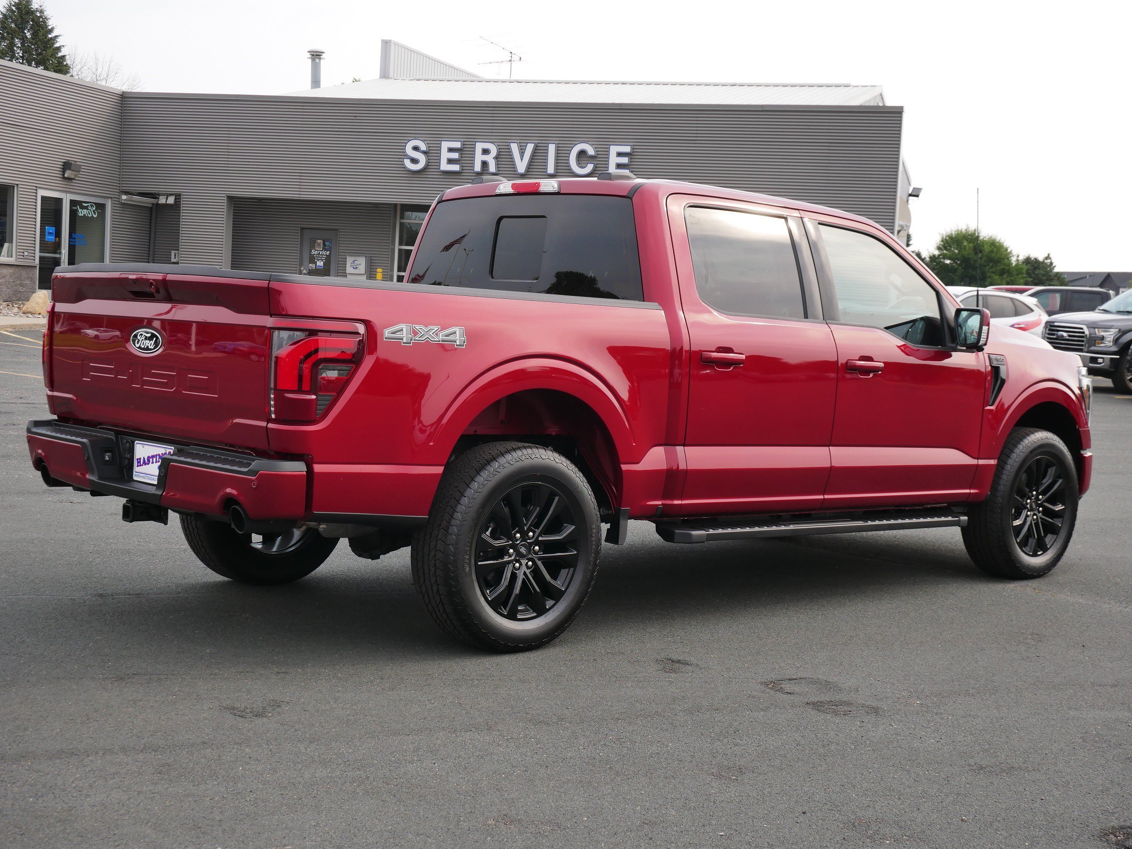 New 2026 Ruby Red Metallic Tinted Clearcoat Ford Lariat® image 3
