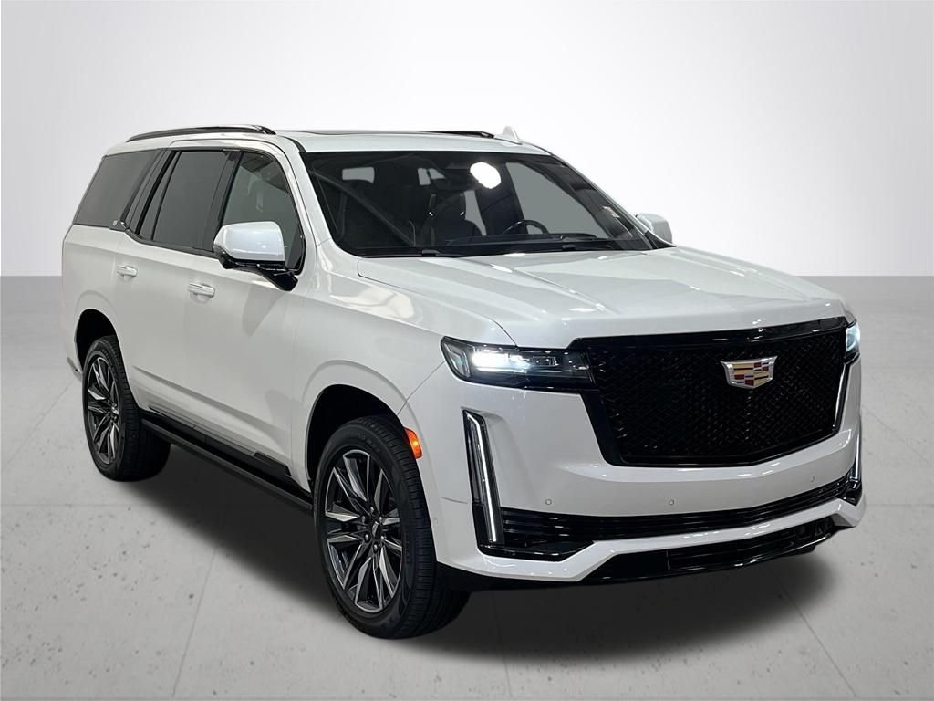 Used 2022 Crystal White Tricoat Cadillac Sport Platinum image 8