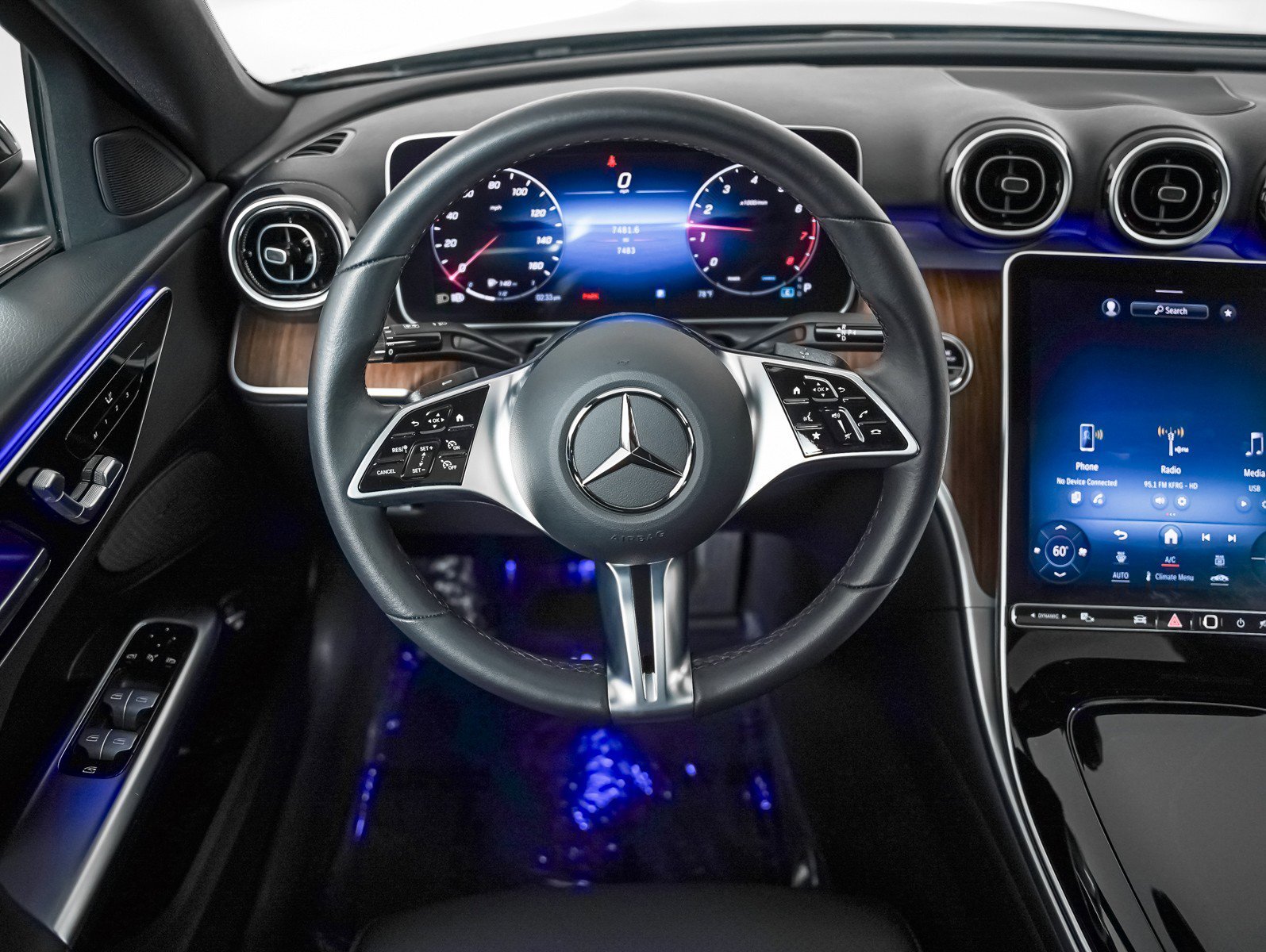 Certified Used 2024 Black Mercedes-Benz C 300 Sedan image 15