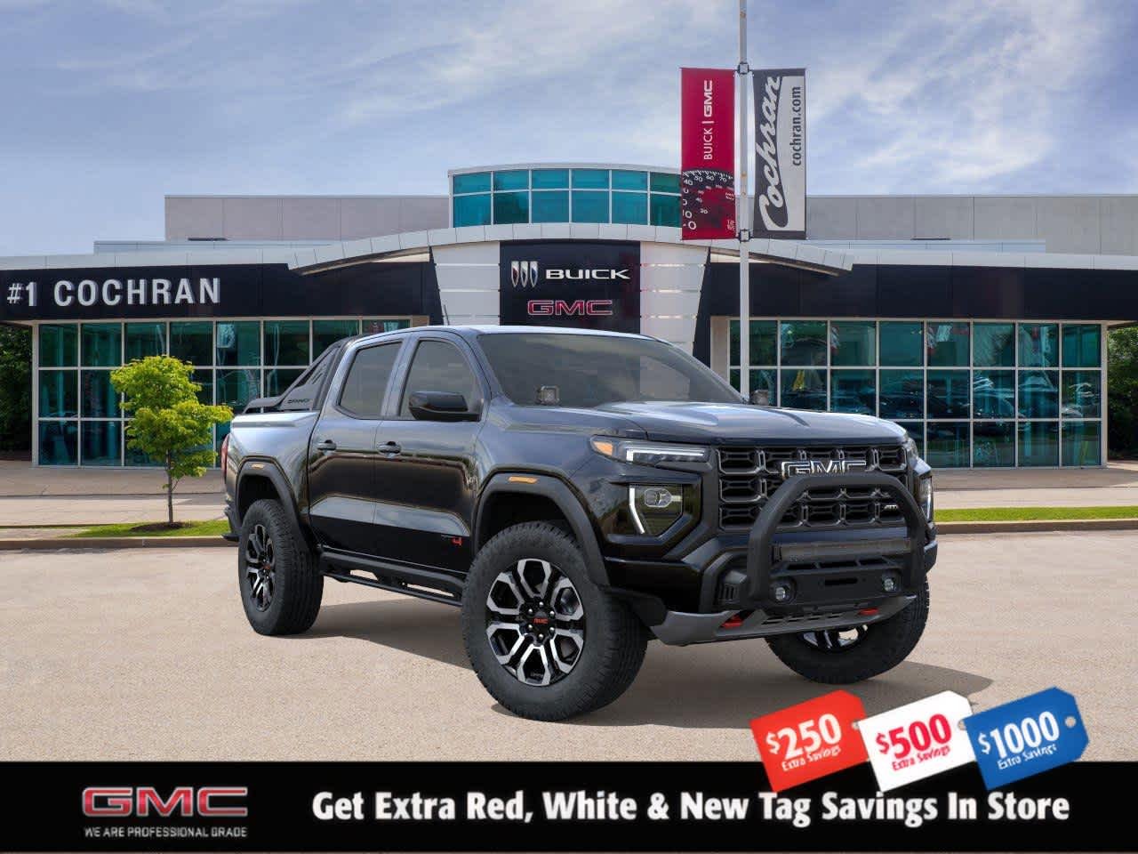 New 2026 Onyx Black GMC AT4 image 1