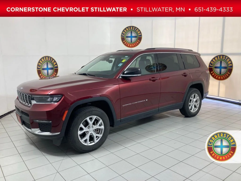 Used 2023 Red Jeep Limited image 1