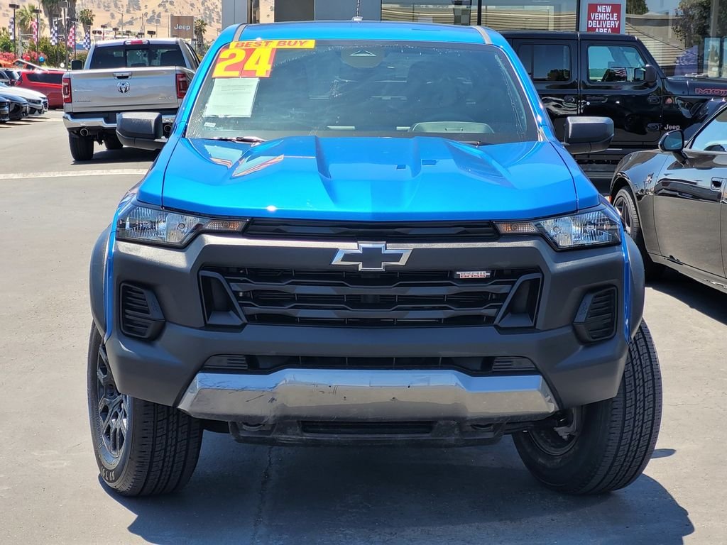 Used 2024 Blue Chevrolet Trail Boss image 2