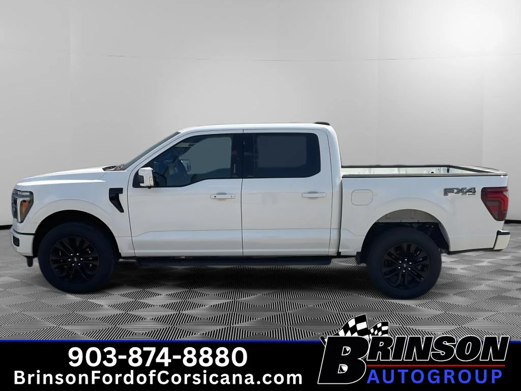 New 2026 Star White Metallic Tri-Coat Ford Lariat® image 3