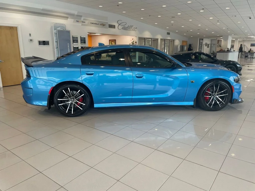 Used 2023 Blue Dodge Scat Pack image 4