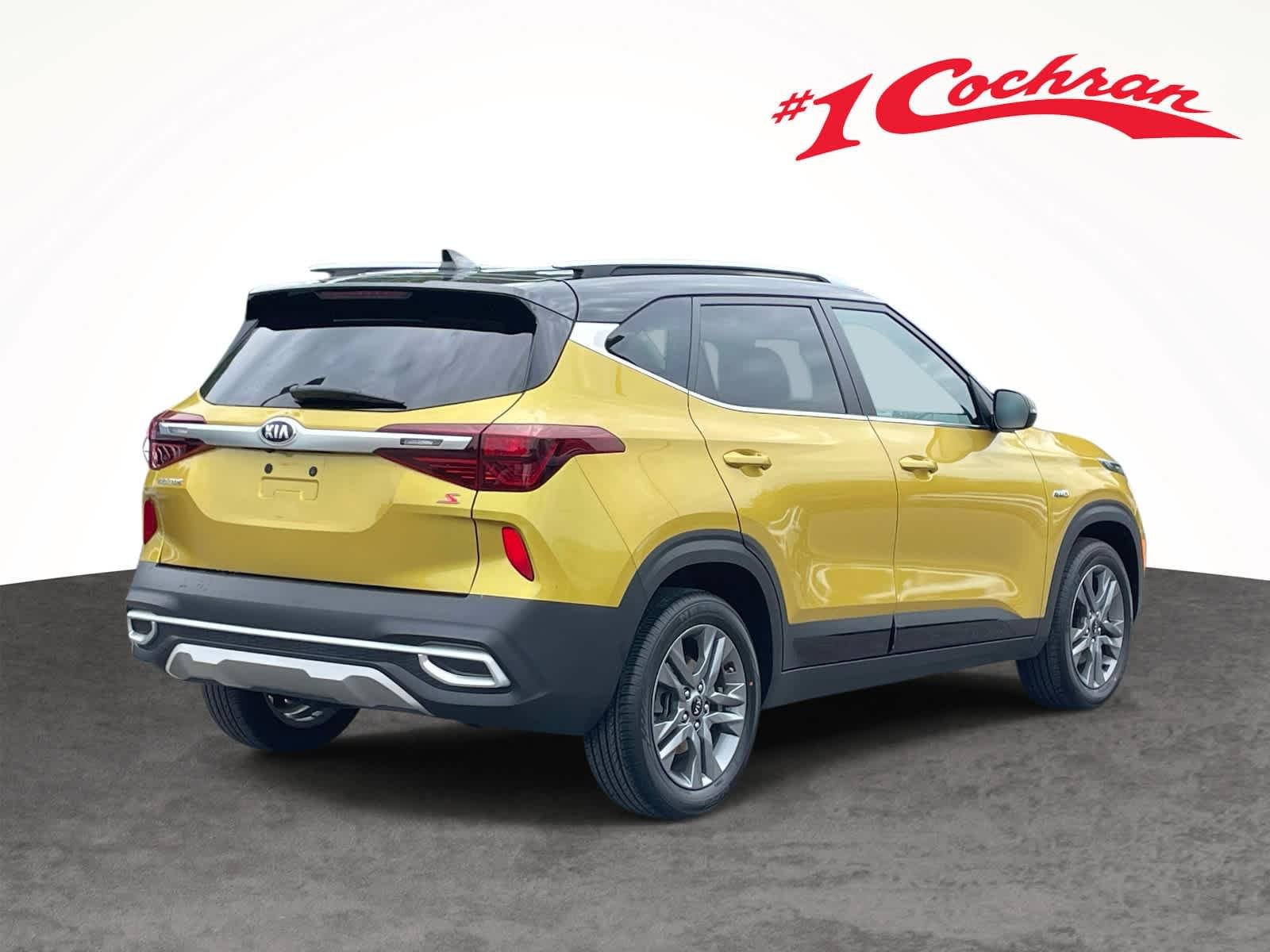 Certified Used 2021 Starbright Yellow/Black Roof Kia S image 10