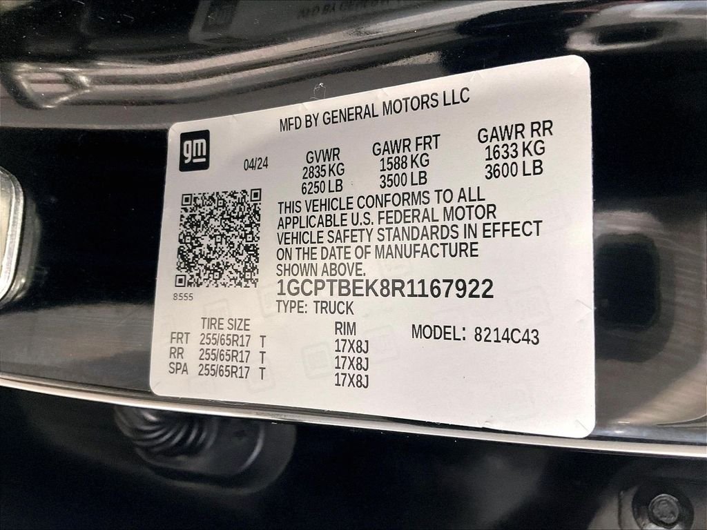 Used 2024 Black Chevrolet Work Truck image 36