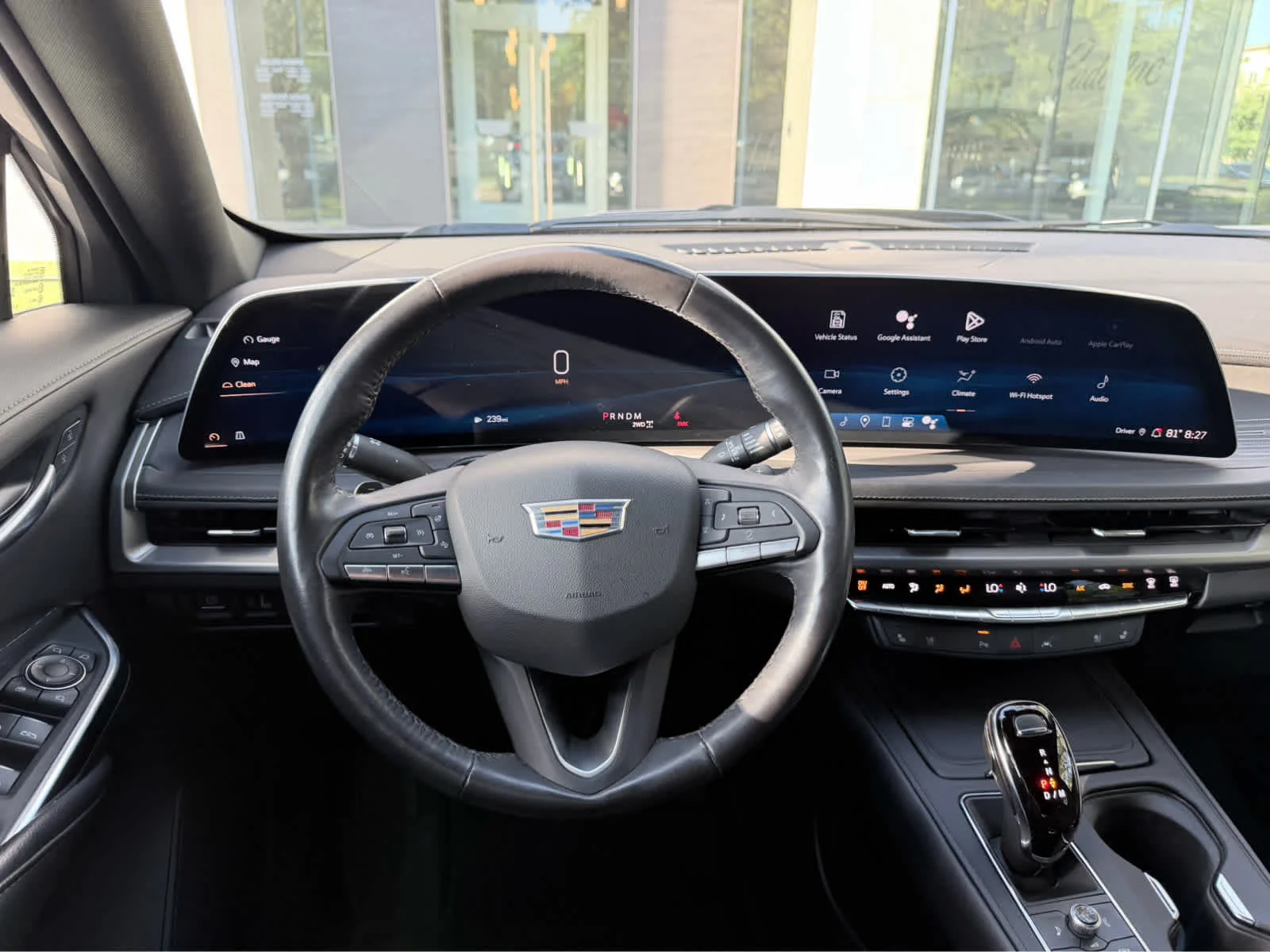 Used 2024 Argent Silver Metallic Cadillac Premium Luxury image 27