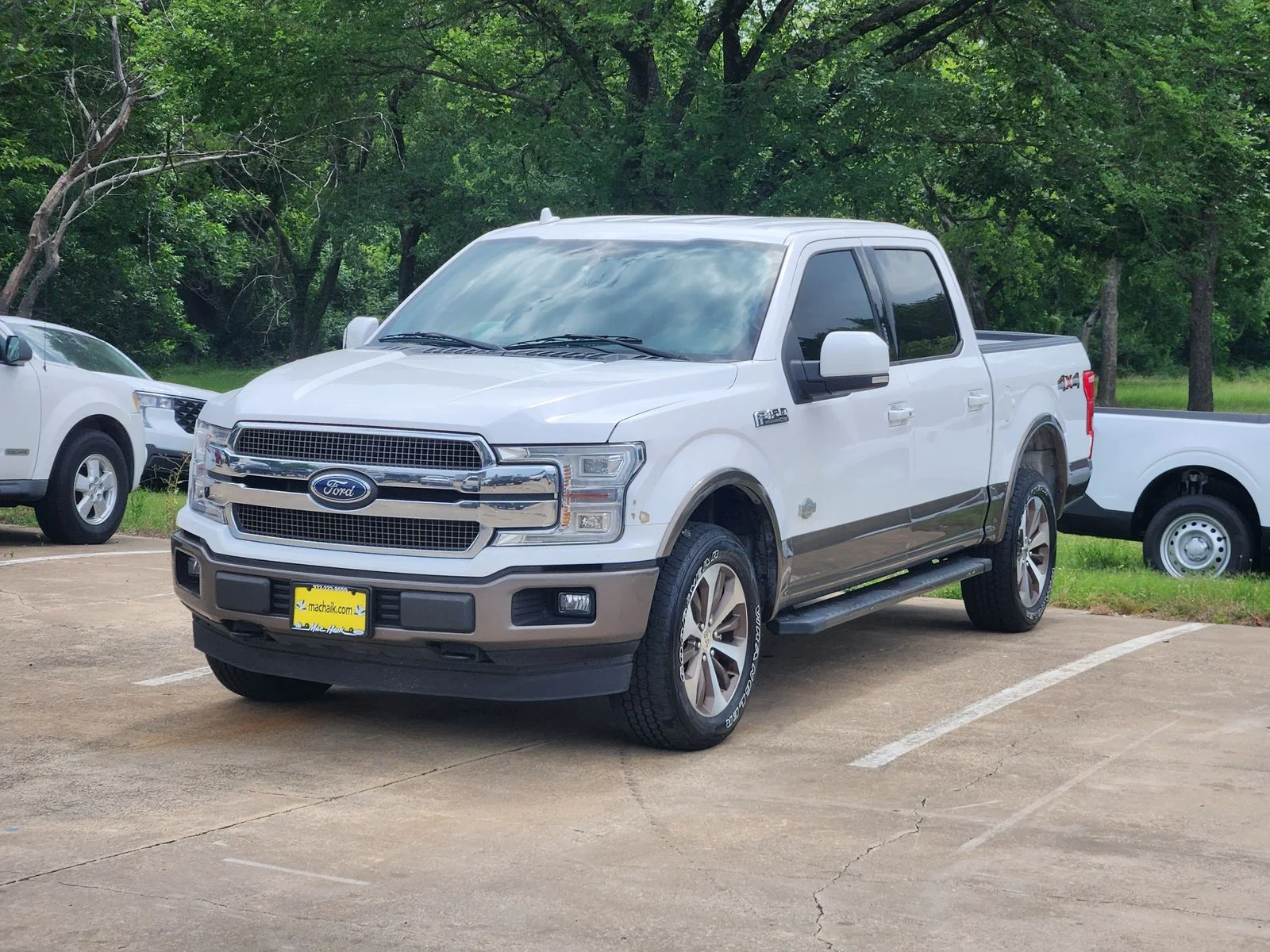 Used 2020 White Ford King Ranch image 3
