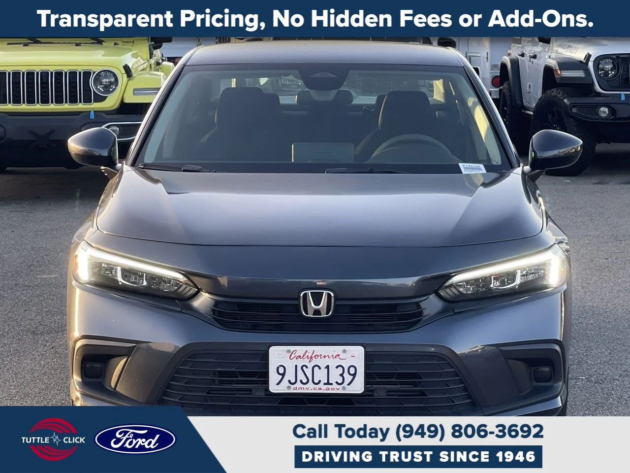 Used 2024 Gray Honda LX image 11