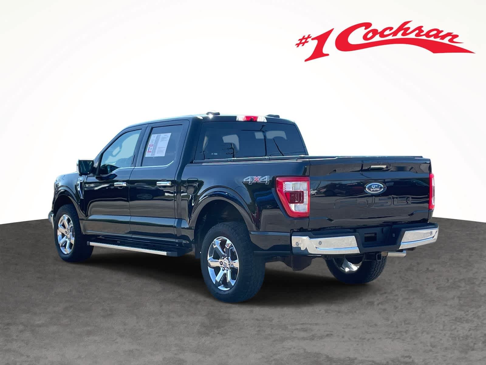 Used 2021 Agate Black Metallic Ford LARIAT image 14