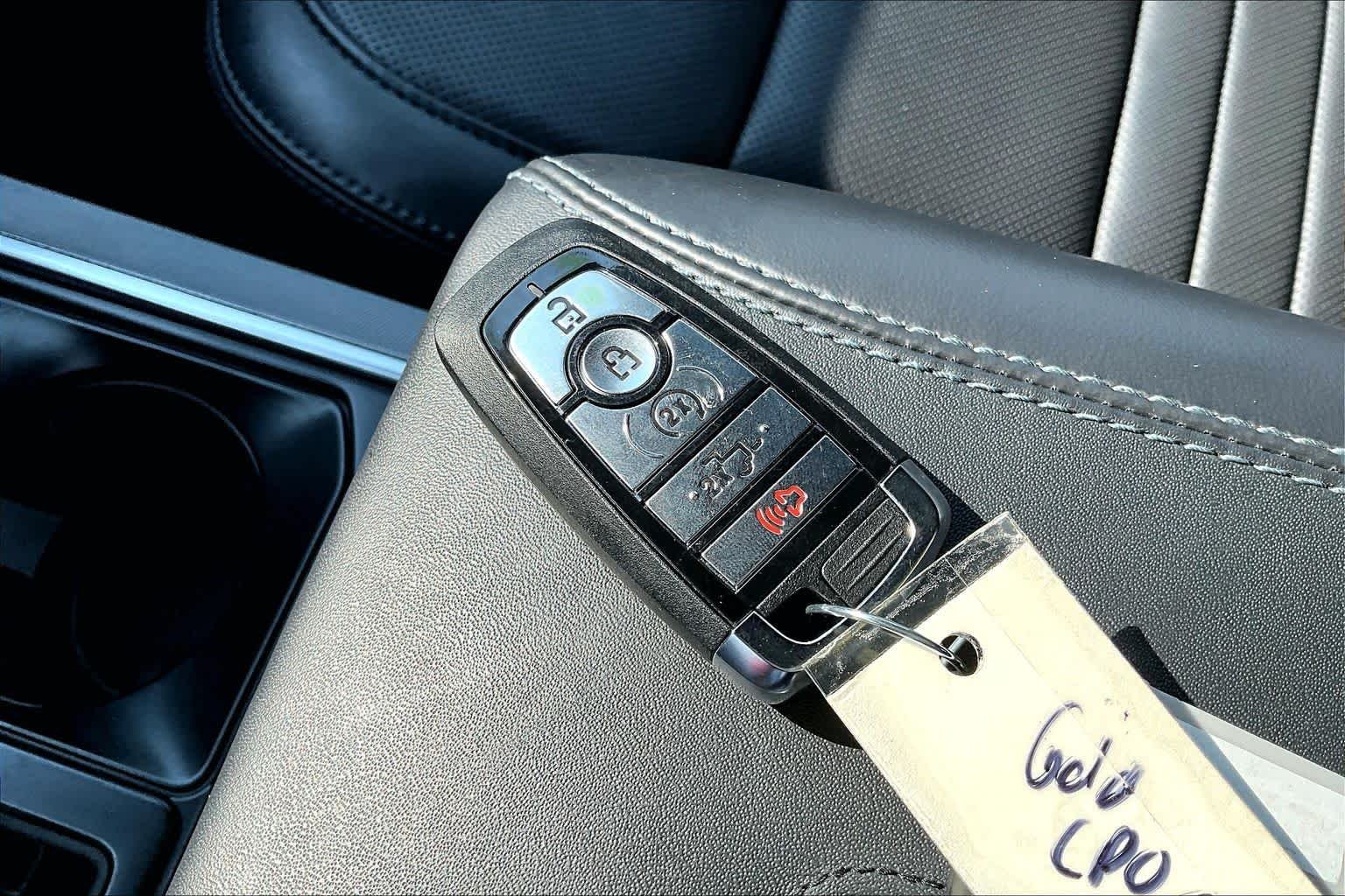 Used 2025 Antimatter Blue Metallic Ford Platinum image 14