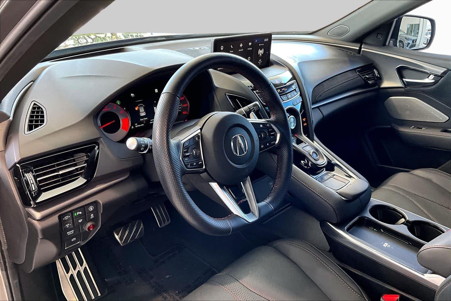 Used 2025 Liquid Carbon Metallic Acura w/A-Spec Advance Package image 19