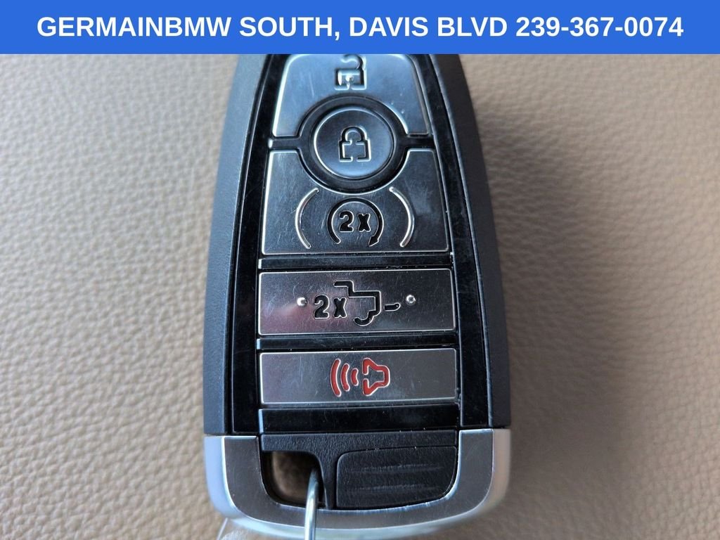 Used 2024 White Metallic Ford Lariat image 33