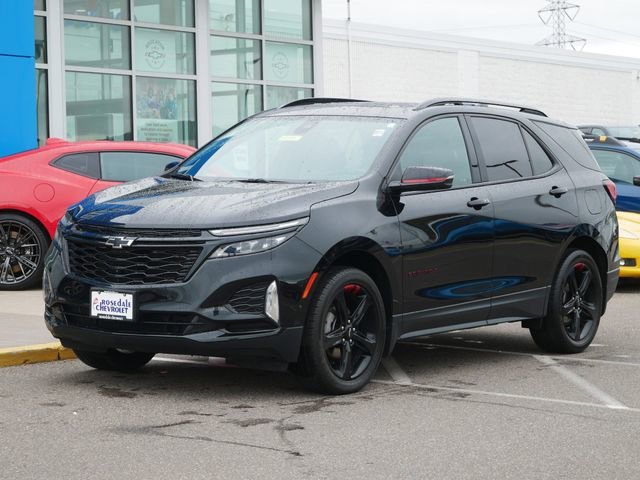 Used 2024 Chevrolet Equinox Premier with VIN 3GNAXXEG9RL103634 for sale in Roseville, Minnesota