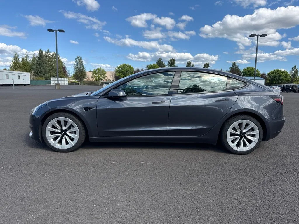 Used 2023 Midnight Silver Metallic Tesla Base image 4