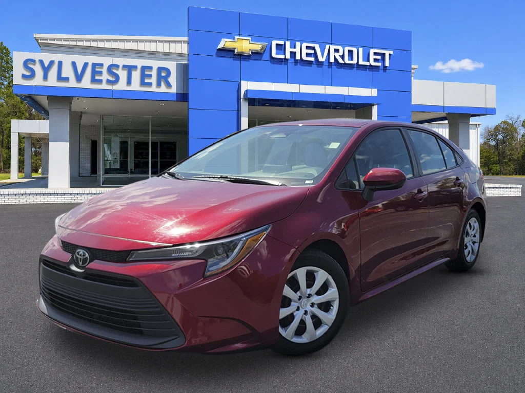 Used 2024 Red Toyota LE image 1