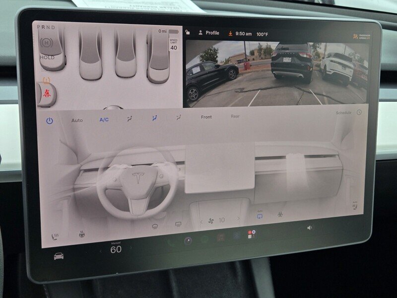 Used 2021 Pearl White Multi-Coat TESLA LONG RANGE AWD image 23