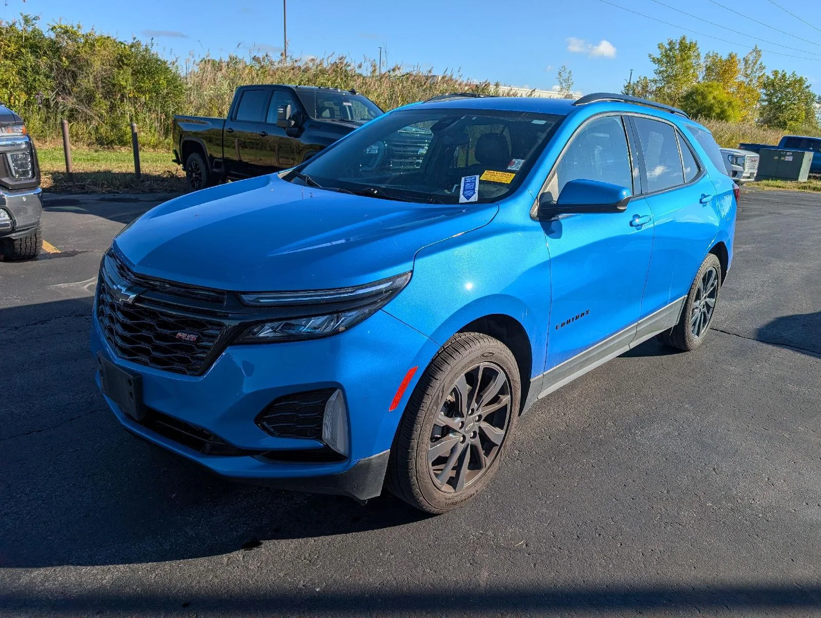 Used 2024 Riptide Blue Metallic Chevrolet RS image 4