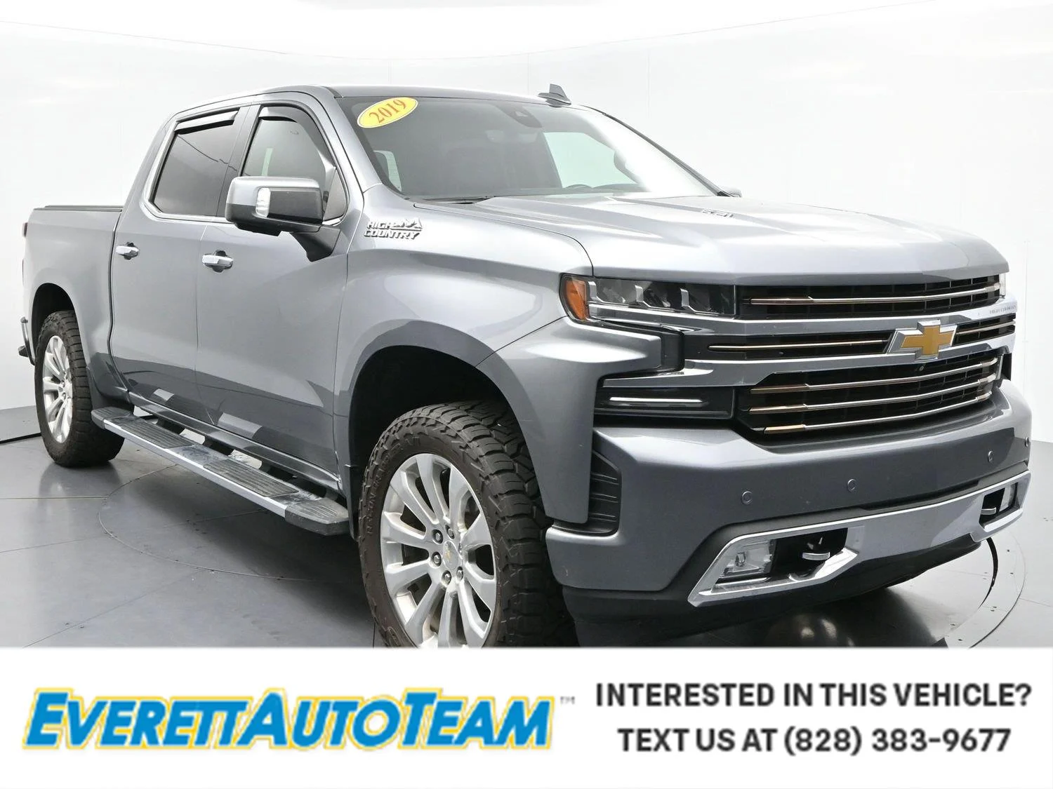 Used 2019 Satin Steel Metallic Chevrolet High Country image 1
