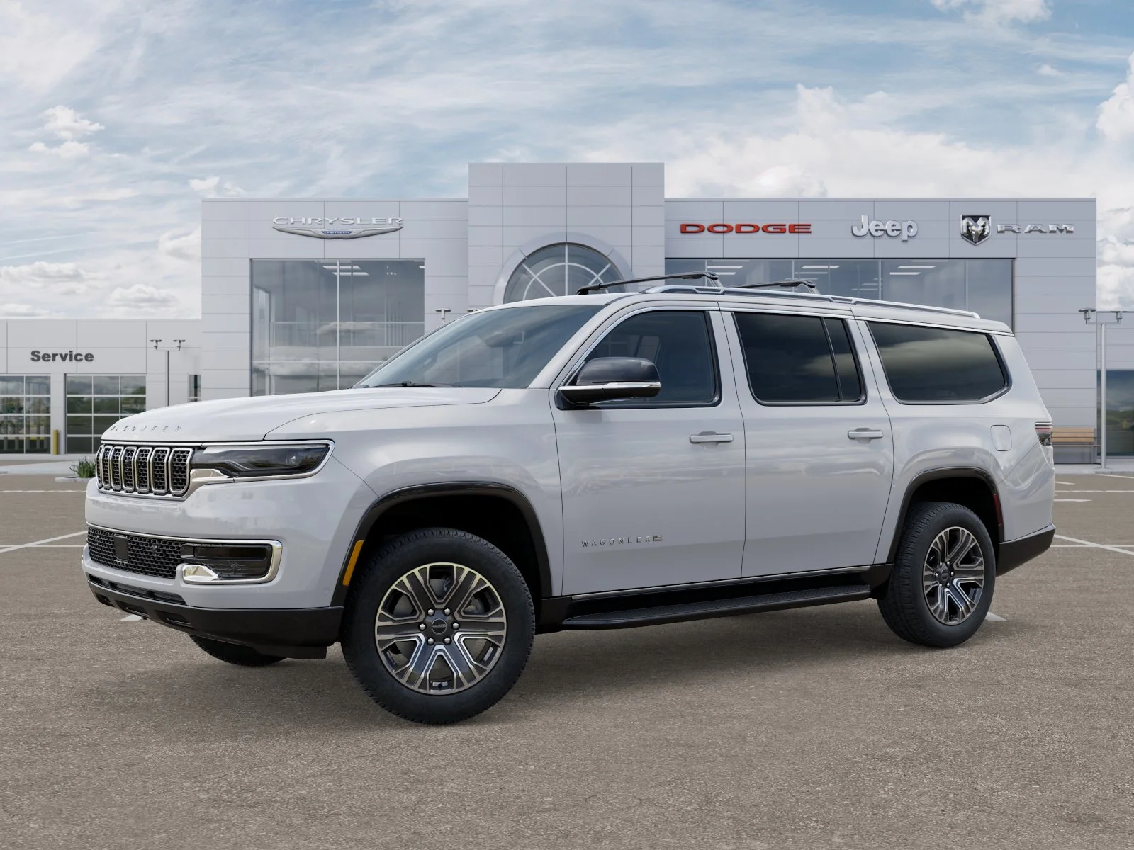 New 2025 Bright White Clear-Coat Exterior Paint Jeep Base image 12