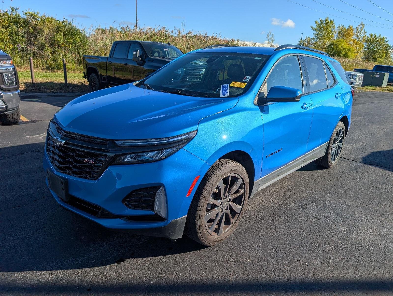 Used 2024 Riptide Blue Metallic Chevrolet RS image 4