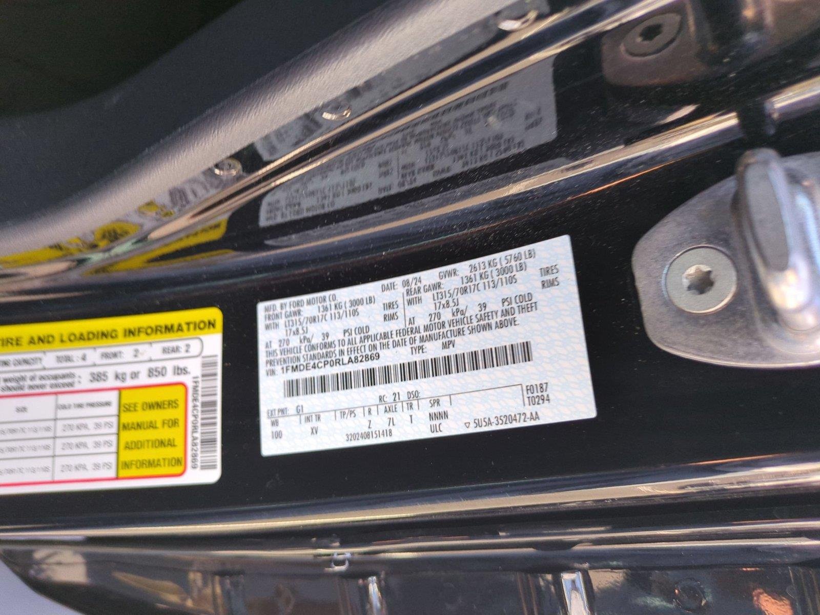 Used 2024 Shadow Black Ford Heritage Edition image 36