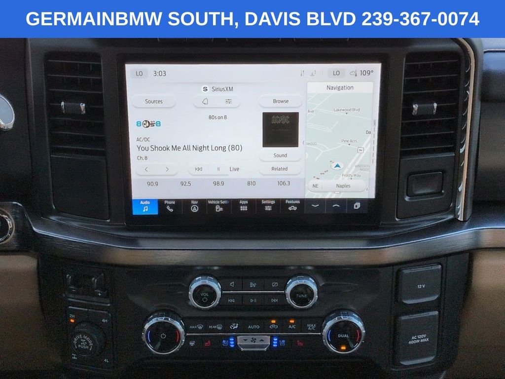 Used 2024 White Metallic Ford Lariat image 20