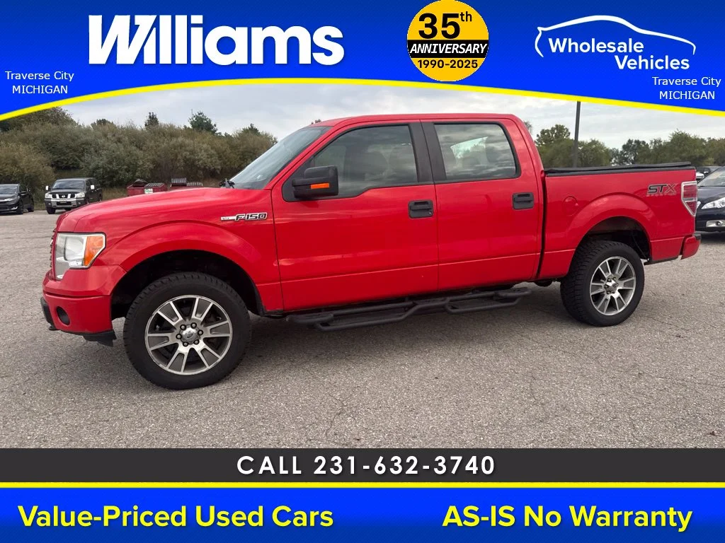 Used 2014 Race Red Ford STX image 2