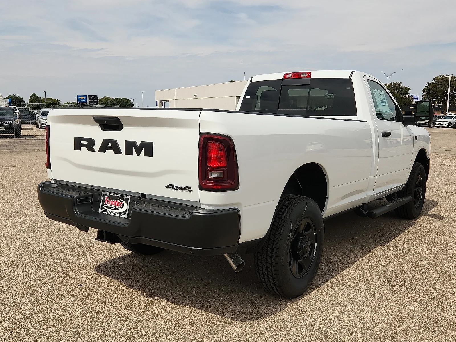 New 2027 Bright White Clear-Coat  Paint Ram TRADESMAN REGULAR CAB 4X4 8