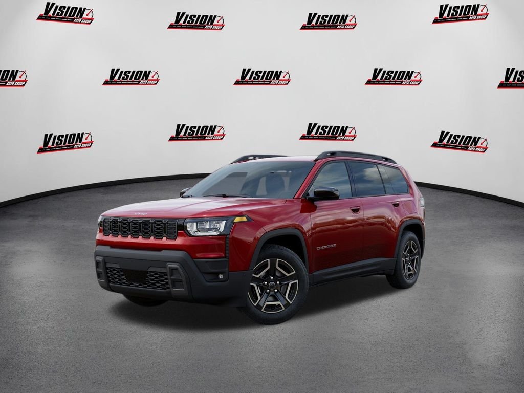 New 2026 Red Hot Pearl-Coat Exterior Paint Jeep Laredo image 1