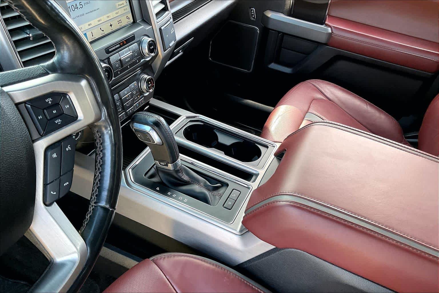 Used 2018 White Gold Ford Platinum image 16