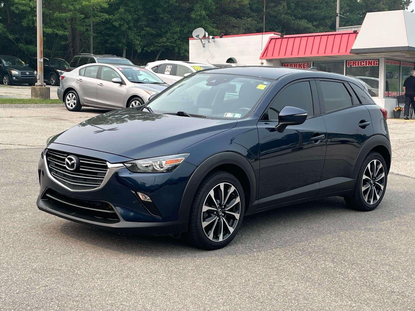 Used 2019 Deep Crystal Blue Mica Mazda Touring image 11