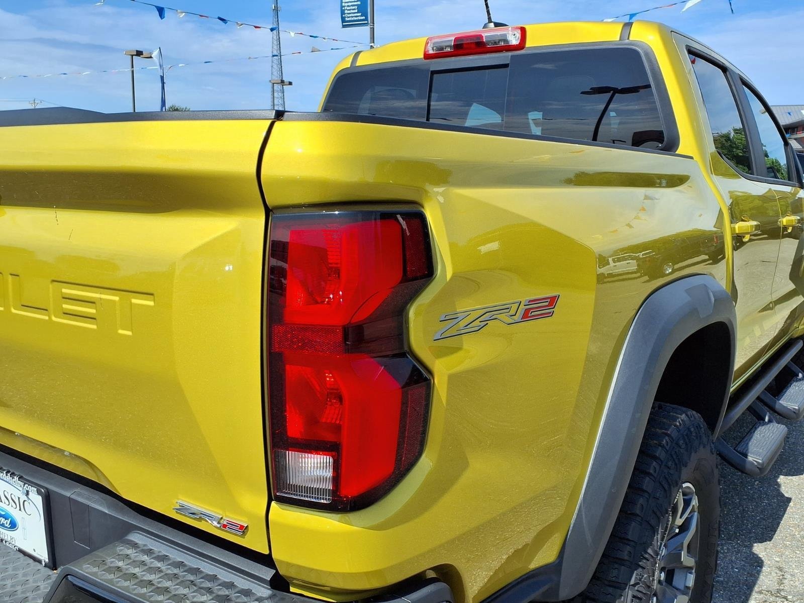 Certified Used 2023 Yellow Chevrolet 4WD ZR2 image 18
