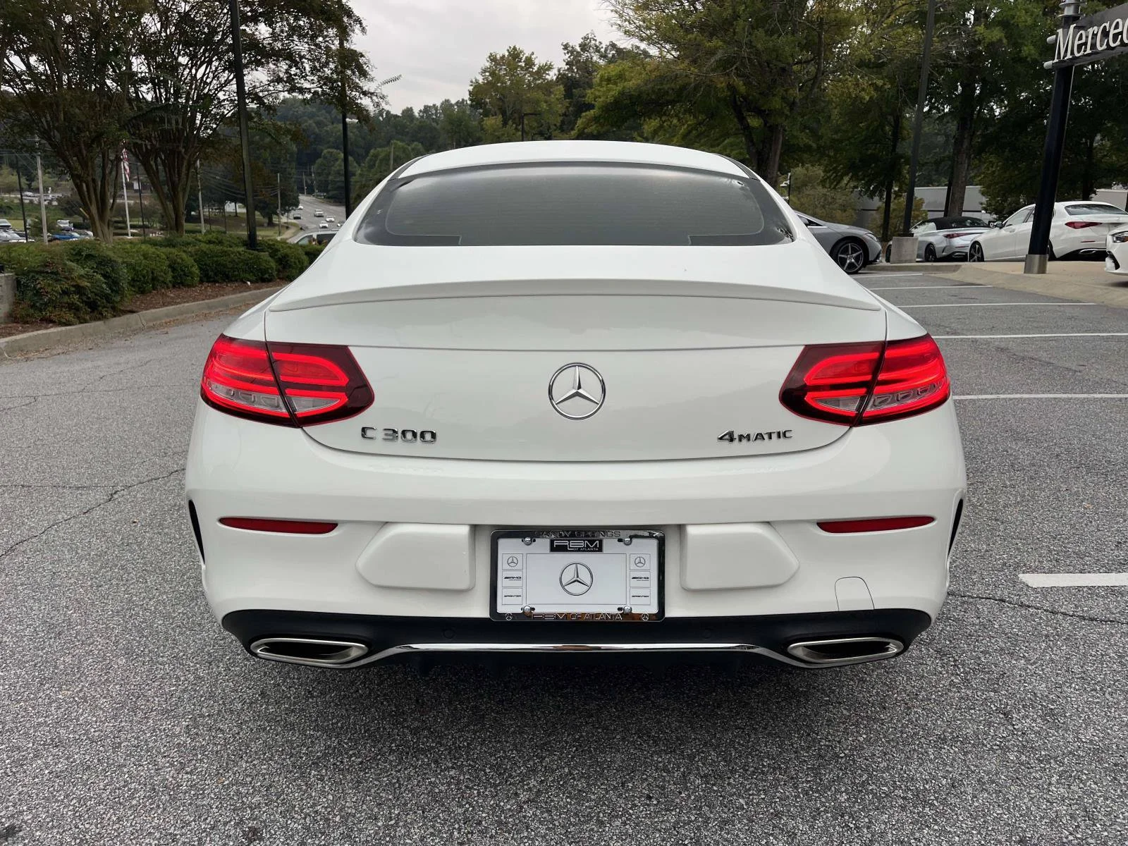 Certified Used 2021 Polar White Mercedes-Benz C 300 4MATIC® Coupe image 8