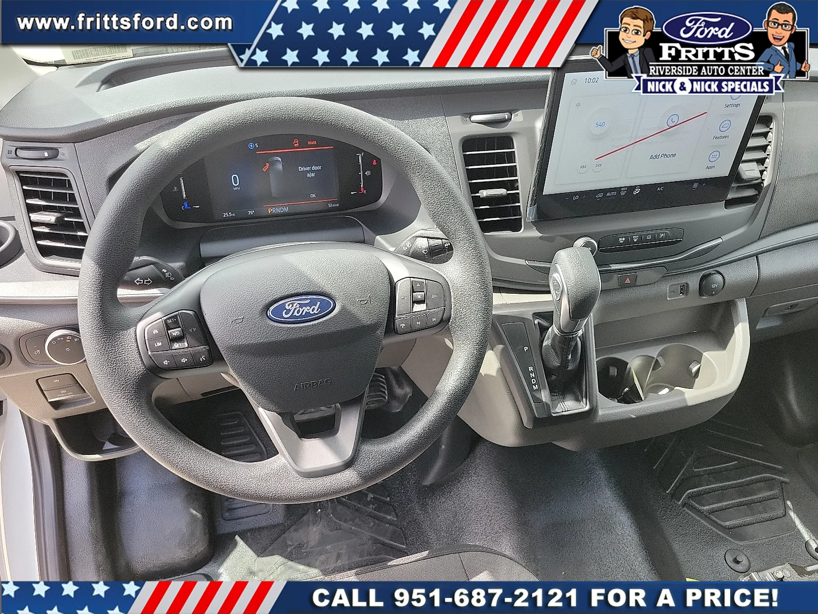 New 2026 Oxford White Ford Cargo Van image 4