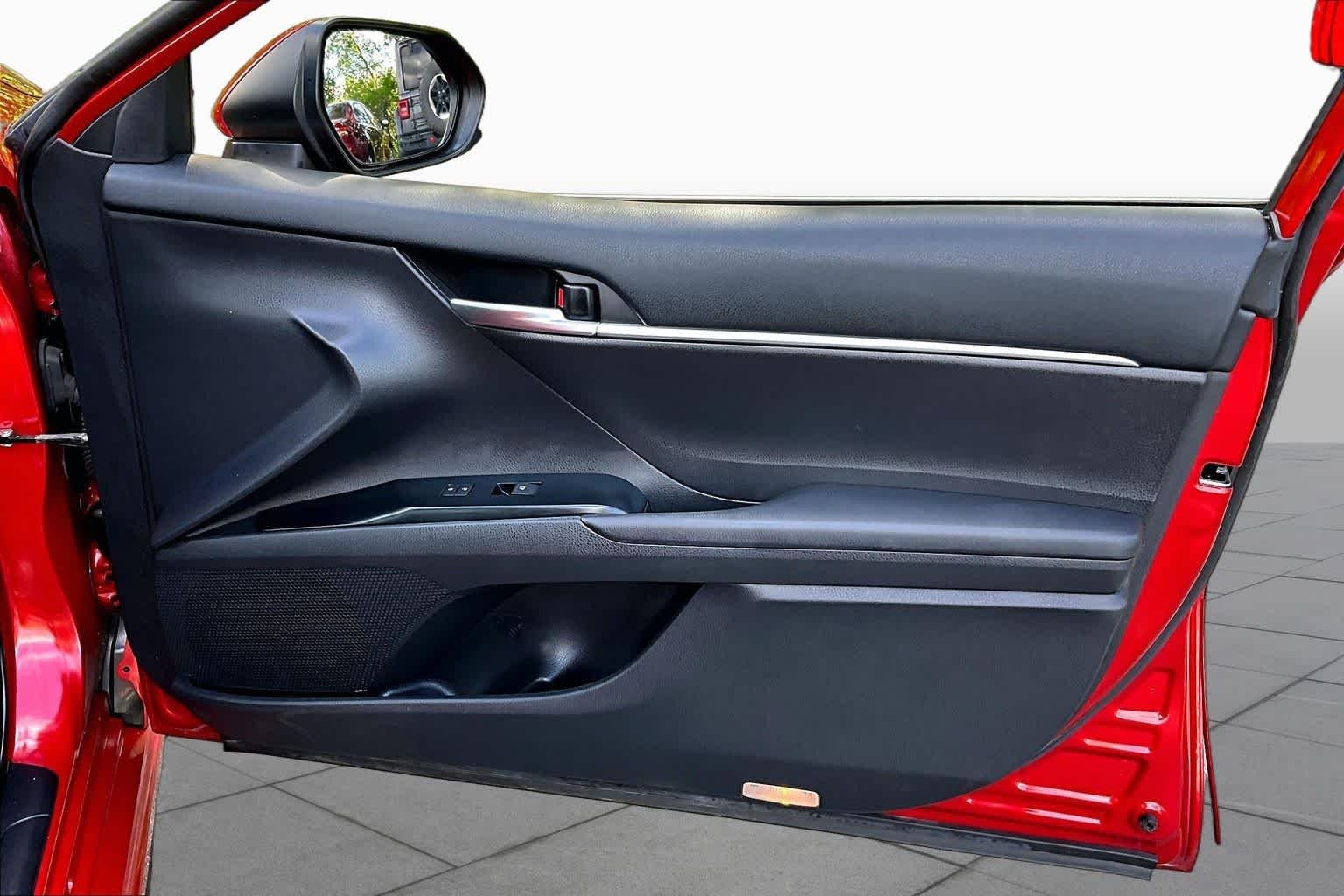 Certified Used 2019 Super Sonic Red Toyota SE image 21