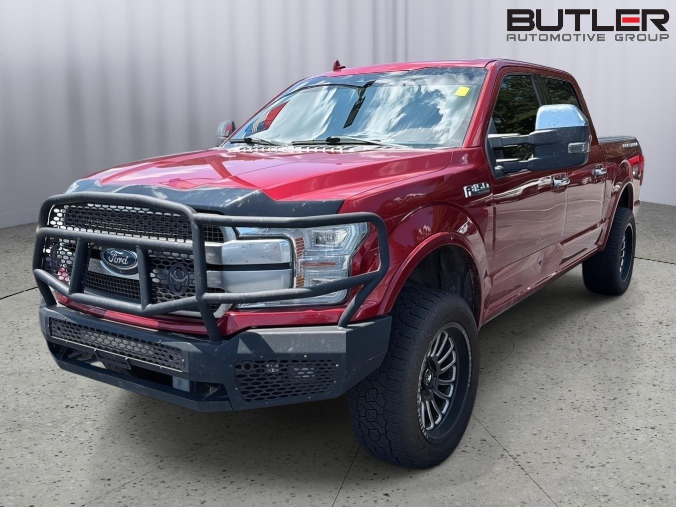 Used 2018 Ruby Red Metallic Tinted Clearcoat Ford Platinum image 2